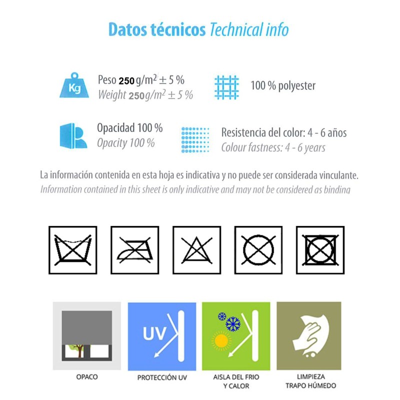 ESTOR ENROLLABLE FOSCURIT SIN HERRAMIENTAS
