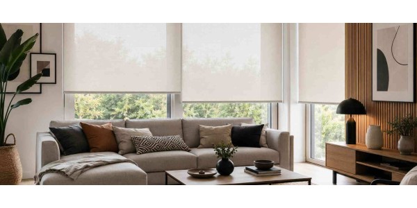Ideas para decorar salones con estores modernos